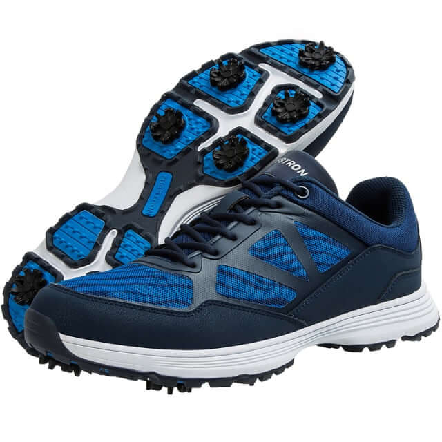 Waterproof Golf Shoes Spikes Golfing Sneakers for Men