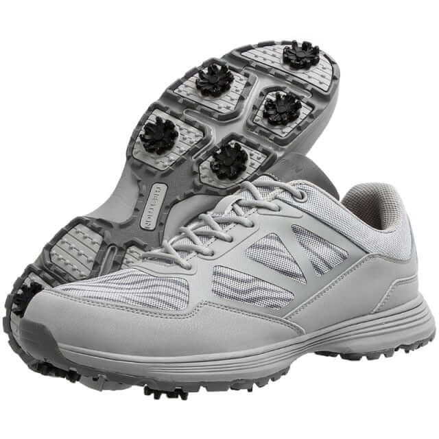 Waterproof Golf Shoes Spikes Golfing Sneakers for Men