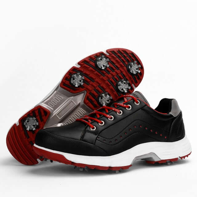 Waterproof Golf Shoes Spikes Golfing Sneakers for Men