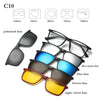 5+1 MAGNETIC LENS SWAPPABLE GLASSES- HUGE DISCOUNT TILL STOCKS LASTS - Weloveinnov