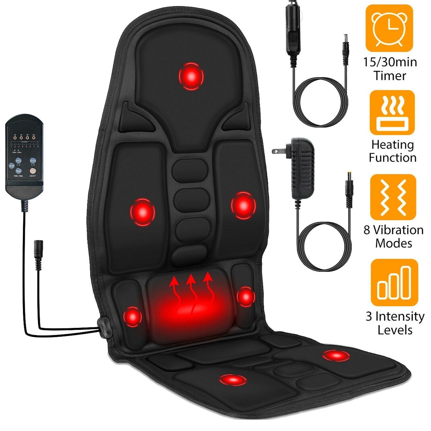 The Premium Massage Chair With Heated Back Neck Cushion