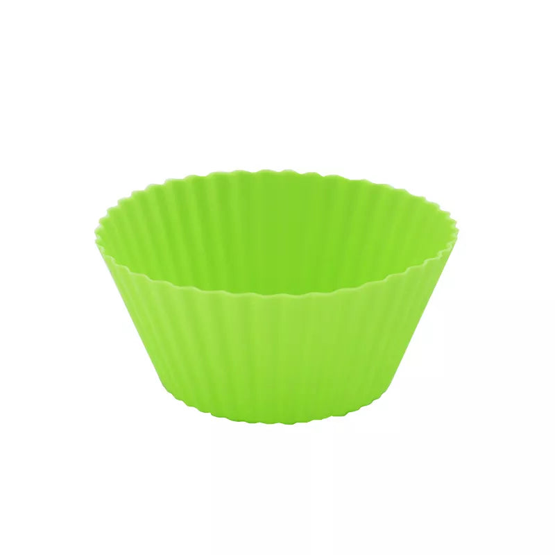 4 Pieces Silicone cupcake moulds - Non-stick and BPA Free