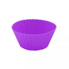 4 Pieces Silicone cupcake moulds - Non-stick and BPA Free