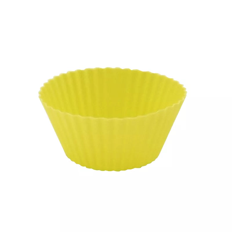 4 Pieces Silicone cupcake moulds - Non-stick and BPA Free