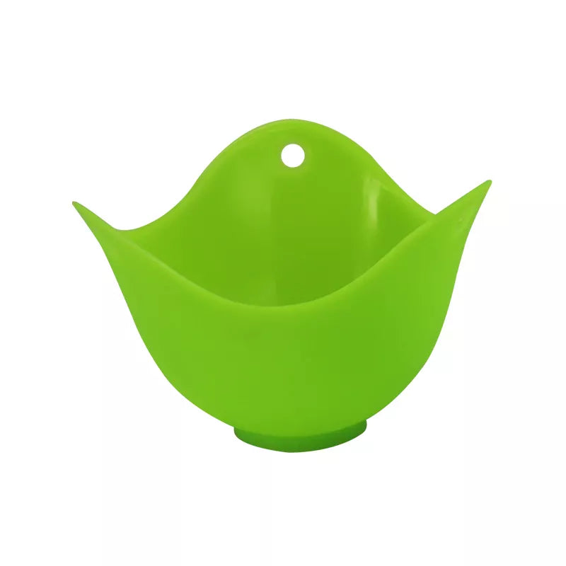 Silicone egg poacher with flat bottom - BPA Free