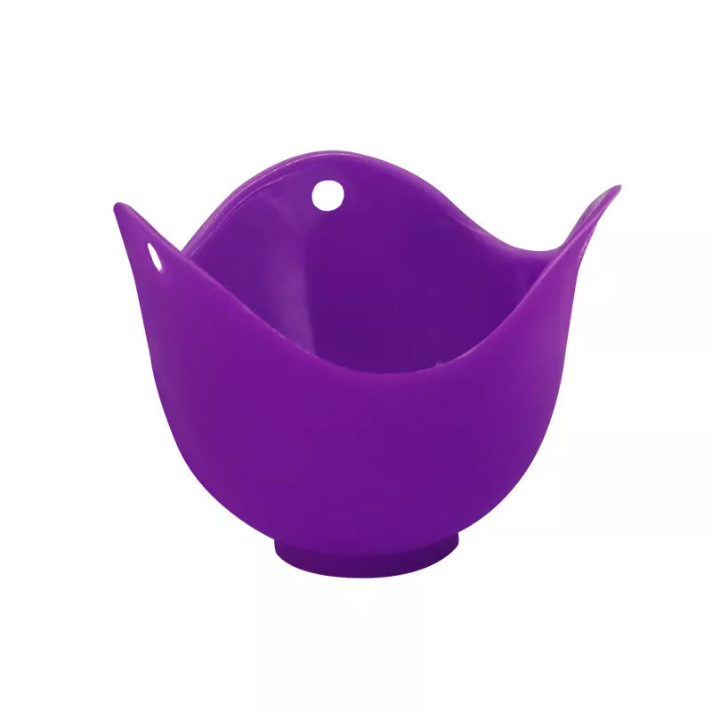 Silicone egg poacher with flat bottom - BPA Free