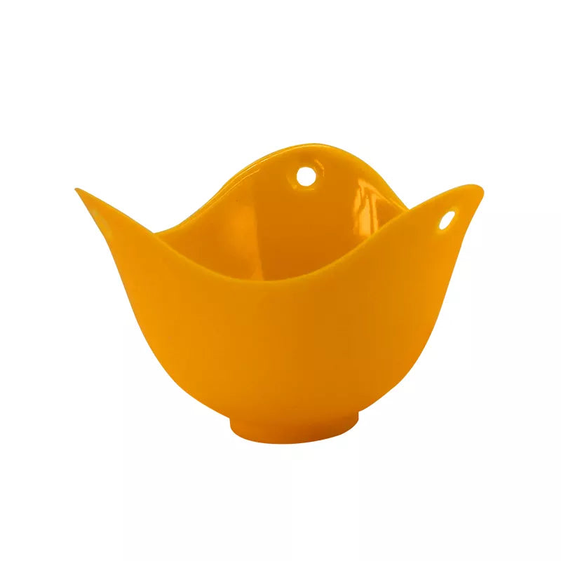 Silicone egg poacher with flat bottom - BPA Free