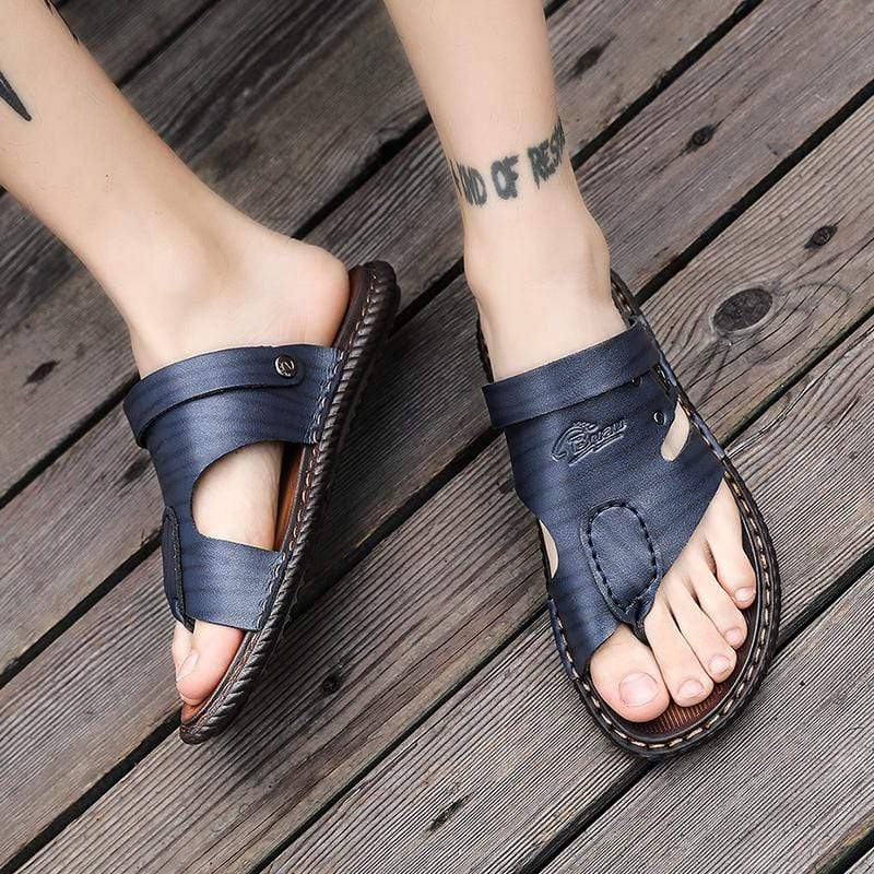 Soft Leather Bunion Toe Corrector Sandals