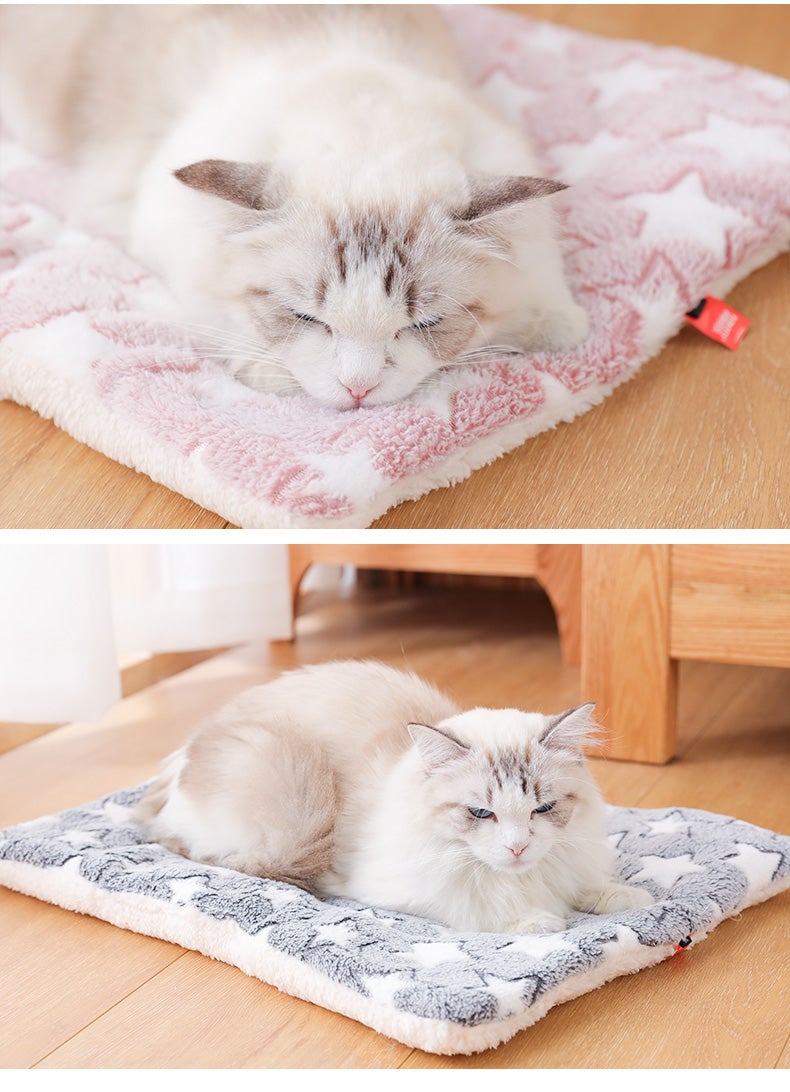 Thick and Soft Smooth Flannel Pet Blanket Mat