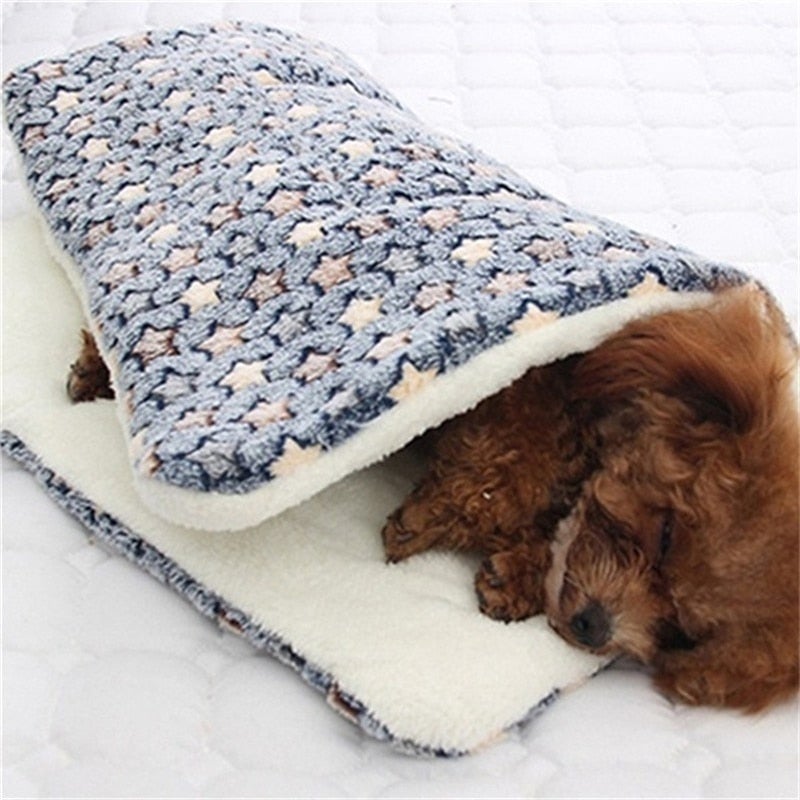 Thick and Soft Smooth Flannel Pet Blanket Mat