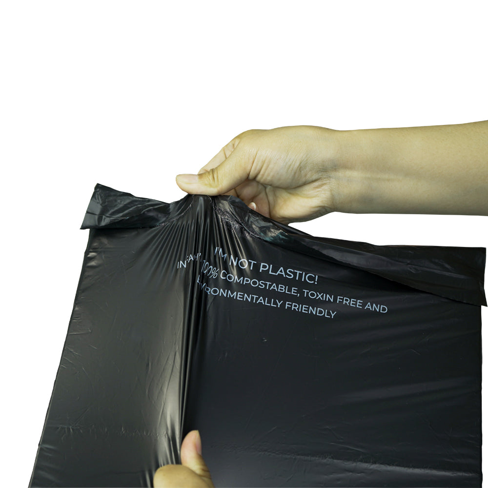 25pcs Eco-Mailer 100% compostable, biodegradable, Home Compost certified courier/mailer bags